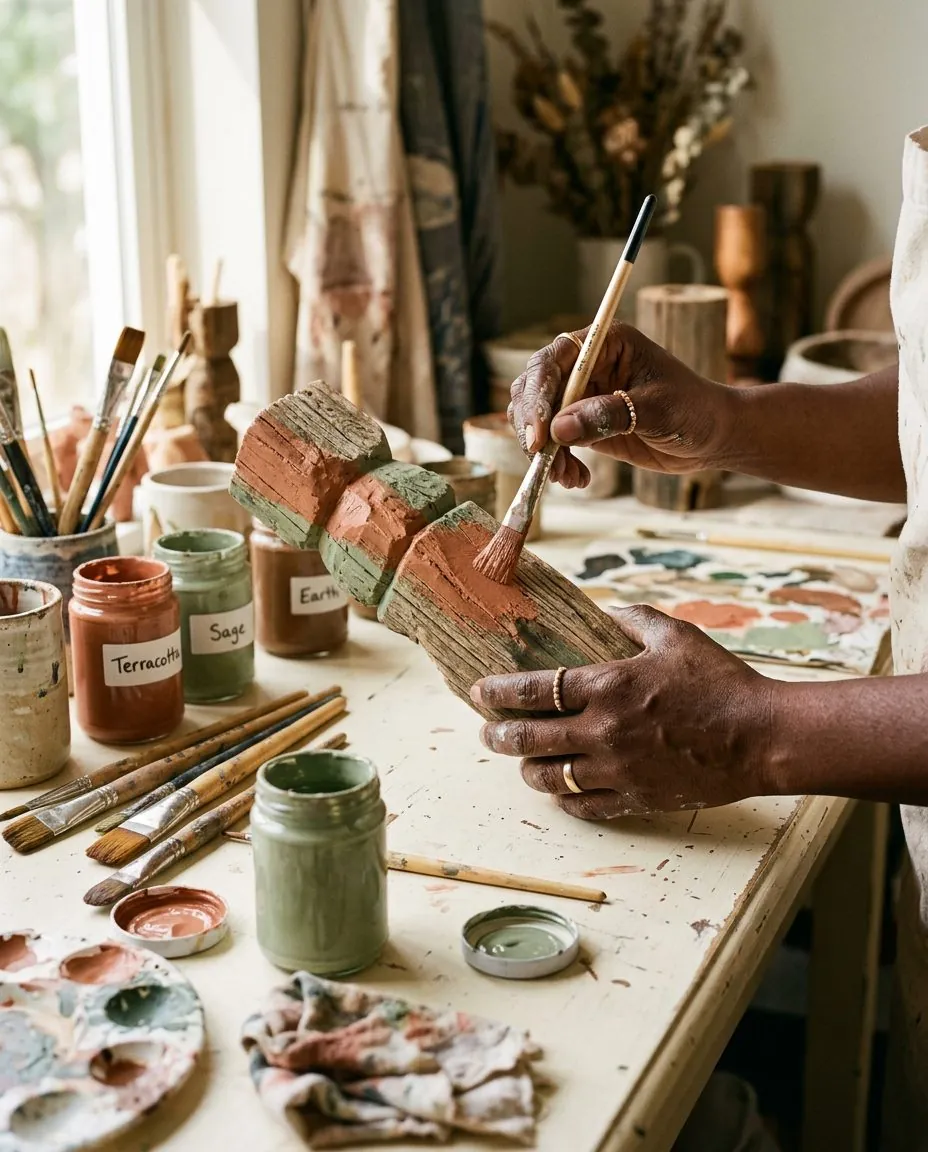 Painting & Inventive Upcycling